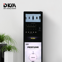 Última Máquina Expendedora Automática de Pie DKM para Perfumes en Aerosol con Pago con Tarjeta de Crédito para Calles Comerciales y Centros Comerciales