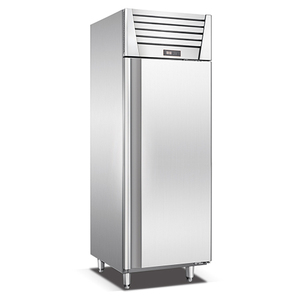 Refrigerador vertical comercial de acero inoxidable de una sola puerta eléctrico de-22 ~-18 Temp con refrigeración por aire - Product Image 1