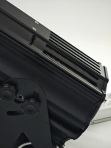 Proyector LED de Logotipo Gobo de 200W para Exteriores, IP65 Impermeable, Luz RGBW Blanca Cálida, Activación por Sonido, Rotación, Publicidad para Negocios 2 - Product Image 5