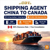 Envío Puerta a Puerta DDP con Impuestos Pagados, Transporte Marítimo FCL de 30-35 Días de Yiwu a Francia, Carga en Palé Grande, Agente de Carga Aérea de China a Canadá y EE. UU.