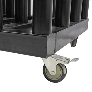 高品質で便利なモバイルビニールラック 3インチ ミュージックレコード用 - Product Image 3