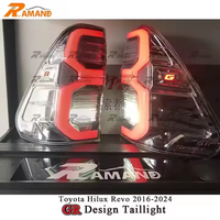 Feu arrière GR de nouvelle conception d'usine pour Hilux 2016-2024 feu arrière LED complet modifié pour accessoires de feu arrière Hilux Pickup