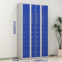 Boîte de livraison intelligente électronique en acier étanche OEM pour salle de sport, entrepôt, supermarché, casier intelligent pour colis et bagages