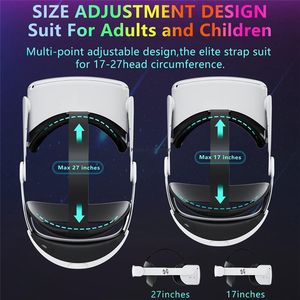 <span class=keywords><strong>Casque</strong></span> de remplacement <span class=keywords><strong>VR</strong></span> monté sur la tête adapté à Oculus Quest 2 Elite, autonomie de la batterie de 10000 mAh, bandeau électrique Meta, lunettes <span class=keywords><strong>VR</strong></span> - Product Image 3