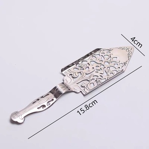 Cuillère à vin en <span class=keywords><strong>absinthe</strong></span> amère en métal creux Cuillère à essence pour passoire à <span class=keywords><strong>absinthe</strong></span> et cube de sucre - Product Image 6