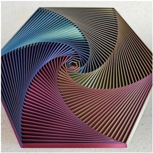 Juguete Sensorial Hexagonal Antiestrés, Ajustable, Ecológico, Fractal, Portátil, Cubo de Descompresión, PLA - Product Image 5