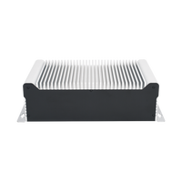 2025 13ème PC intégré industriel sans ventilateur avec des graphiques Intel Iris Xe, 1 ports RJ50 RS232 et 4 Gigabit LAN pour les applications AI