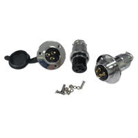 ESSEN GX12 GX16 GX20 GX25 mâle et femelle amarrage aviateur prise de courant connecteur circulaire bride prise de montage sur panneau