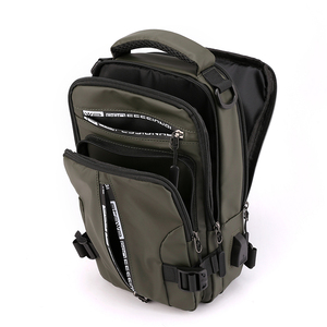 Nova Bolsa Transversal à Prova d'Água com Porta USB, Resistente ao Uso e Antifurto - Product Image 4