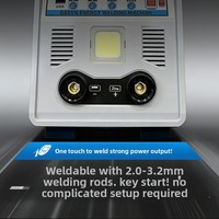 Soudeuse à batterie lithium-ion Andeli ZX7-250T, rechargeable, sans fil, portable, alimentée par batterie, mini machine à souder DC, pour extérieur