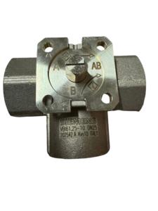 Válvula de Control de Temperatura VBI61.25, Válvula de Bola Motorizada de Latón de 3 Vías con Flujo Proporcional, para HVAC - Product Image 1