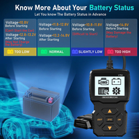 Escáner automático V750 OBDII, herramienta de diagnóstico CAN de 1 año para coches de 12V, lee los códigos de falla de la luz del motor, lector EOBD para 1996 +