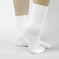 Chaussettes en tricot opaque à carreaux pour la danse irlandaise, pour enfants et filles