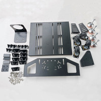 Racing Sim Rig Kit Cockpit Sim Racing pour la conduite Équipement de jeu vidéo virtuel Profil en aluminium Sim Racing Simulator