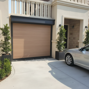 Porte de <span class=keywords><strong>garage</strong></span> à enroulement robuste résistante au vent pour villa et maison privée - Product Image 1