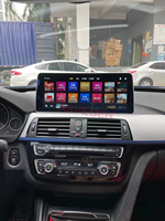Reproductor de DVD para Radio de Coche NBT de 12.3 Pulgadas para BMW Serie 3 328i F30/F31/F34 y Serie 4 F32/F33/F36 2013-2017 con Navegación GPS y Carplay