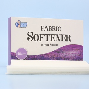 Feuilles antistatiques durables de dessiccateur de parfum d'élimination des rides pour des feuilles de dessiccateur d'<span class=keywords><strong>assouplissant</strong></span> de tissu de blanchisserie de ménage meilleures ventes - Product Image 2