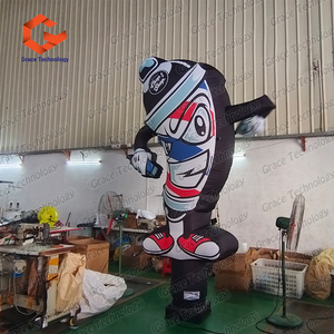 ตุ๊กตาลมเป่าลมแบบกำหนดเอง Air Wave Liamador สำหรับร้านตัดผ<span class=keywords><strong>ม</strong></span> - Product Image 4