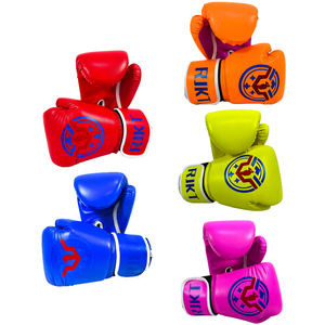 Good Quality Boxing <strong>Gloves</strong> Customize Personalized logo 6-16 oz Adjustable Wrist Strap PU Leather Boxing <strong>Gloves</strong> - Product Image 2