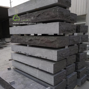 Escalones de Bloque de Piedra Caliza Azul Ácido con Borde Natural para Jardín y <span class=keywords><strong>Escaleras</strong></span> <span class=keywords><strong>Exteriores</strong></span> - Product Image 2