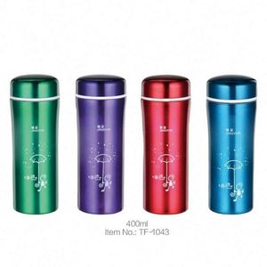 Vaso Térmico de Acero Inoxidable, Doble Pared, Aislado, para Viaje, Opciones de Color Rojo, Azul, Plateado y Morado, Diseño Minimalista, 6-12 - Product Image 5