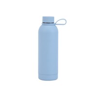 Botol Termos Stainless Steel MM Popular Custom LOGO 301-400ml Mulut Kecil Ramah Lingkungan Tahan Panas 12-24 Jam untuk Camping