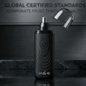 Tondeuse électrique USB à double lame <span class=keywords><strong>pour</strong></span> <span class=keywords><strong>nez</strong></span> et oreilles, rasoir en plastique <span class=keywords><strong>pour</strong></span> hommes, <span class=keywords><strong>pour</strong></span> l'épilation de la barbe, utilisation domestique, en voiture, au garage, <span class=keywords><strong>pour</strong></span> camping-car - Product Image 2