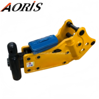 Marteau brise-roche hydraulique de type banane SB43 de 75 mm à prix de gros pour excavatrices JCB 3CX 4CX 3DX 4DX