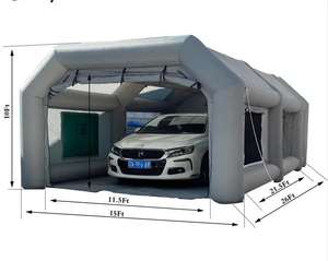 La cabine <span class=keywords><strong>de</strong></span> pulvérisation <span class=keywords><strong>gonflable</strong></span> portative adaptent la taille aux besoins du client et colorent la salle <span class=keywords><strong>de</strong></span> <span class=keywords><strong>peinture</strong></span> - Product Image 2