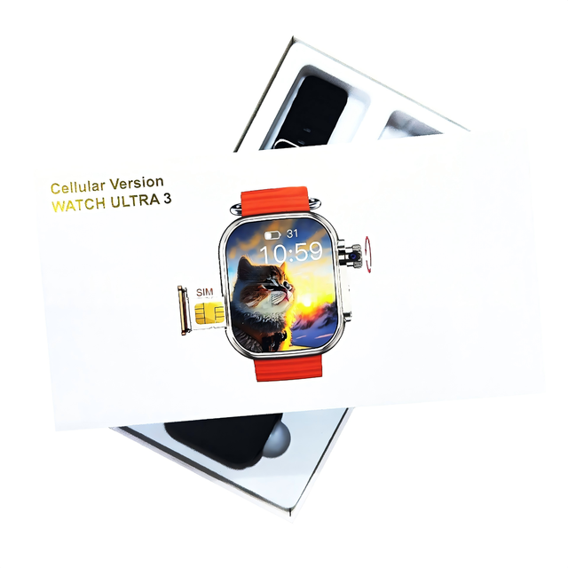 B31 Square Smart Watch 5G SIM Full Network Connectivity Play APP Video Call Photography Cellular Board AMOLED Display Silicone