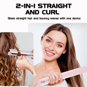Lisseur de cheveux Dsp Mini portable rose, outil professionnel de salon pour les voyages et l'utilisation en dortoir - Product Image 2