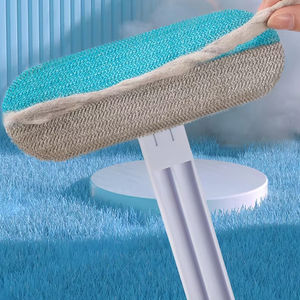 Brosse multifonctionnelle pour animaux de compagnie, grattoir à poils de chat, dissolvant de colle, outil d'élimination des poils de chien, outil d'élimination des poils de tapis et de lit - Product Image 1