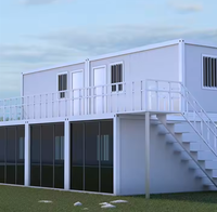 Maison conteneur à montage rapide, maisons préfabriquées de luxe pour l'hébergement en station balnéaire
