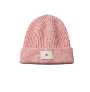 Custom Unisex Winter <b>Warm</b> Knitted Hat Solid Polyester 3D Embroidered Fashion Design for Travel Plain Cold Hat - Product Image 2