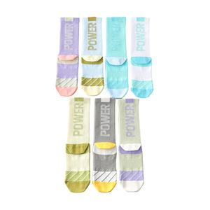 Sports Socks Crew Mid Calf Quick Dry Cotton Dopamine Color Cycling Running Fitness Socks - Product Image 5