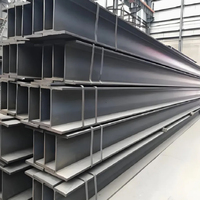 Fabricante de Vigas de Acero Galvanizado por Inmersión en Caliente Q235, Vigas de Acero Estructural Personalizadas, Vigas en I