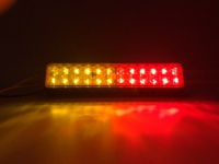 Feu arrière de remorque 24 LED 10-30V, clignotant, indicateur de freinage pour pick-up, chariot élévateur, tracteur, camion