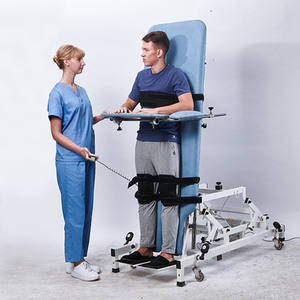 Equipo de <span class=keywords><strong>fisioterapia</strong></span> de mesa vertical de pie para Discapacitados de Hospital de cama inclinable médica de alta calidad - Product Image 2