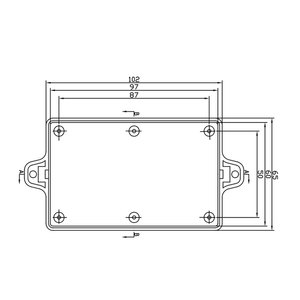 Boîte plastique portable pour boite de contrôle électronique, boîtier de <span class=keywords><strong>jonction</strong></span> - Product Image 6