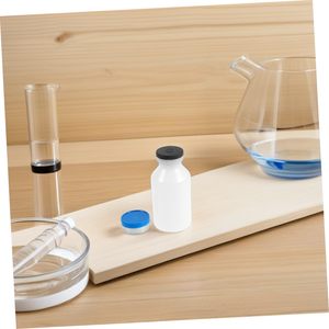 Flacon cosmétique stérile transparent en PE/PET de 3ml, 5ml, 7ml, 10ml, 20ml pour vaccin, médicament liquide, avec bouchon à vis en caoutchouc et sérigraphie NOVISON - Product Image 3