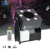 Máquina de Burbujas Superpotente de 90W, DMX512, Control Remoto, Efecto LED RGBW, Automática, para Bodas, Iluminación de Escenario, Equipo de DJ