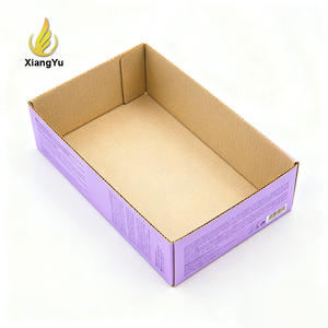 Benutzer definierte High Side Tray Wellpappe PDQ <span class=keywords><strong>Display</strong></span> Box für Plüsch tier Muschel schale Schüssel Rohr Glas Glas Zylinder Caja De Palé De Papel - Product Image 1