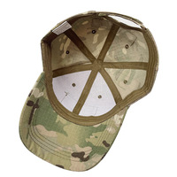 Gorra deportiva personalizada de 6 paneles para exteriores, Camuflaje, senderismo, escalada, protección solar, gorra de béisbol de camuflaje con hebilla ajustable
