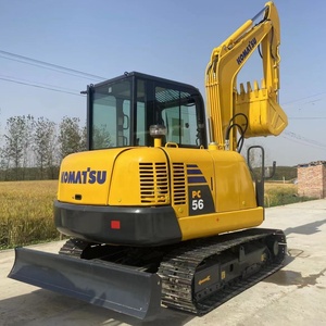 Maquinaria de Construcción Casi Nueva, Excavadora de Cadenas Usada PC56, Cucharón de 0.35m, Peso Operativo de 11000kg, Bien Mantenida, en Stock - Product Image 2