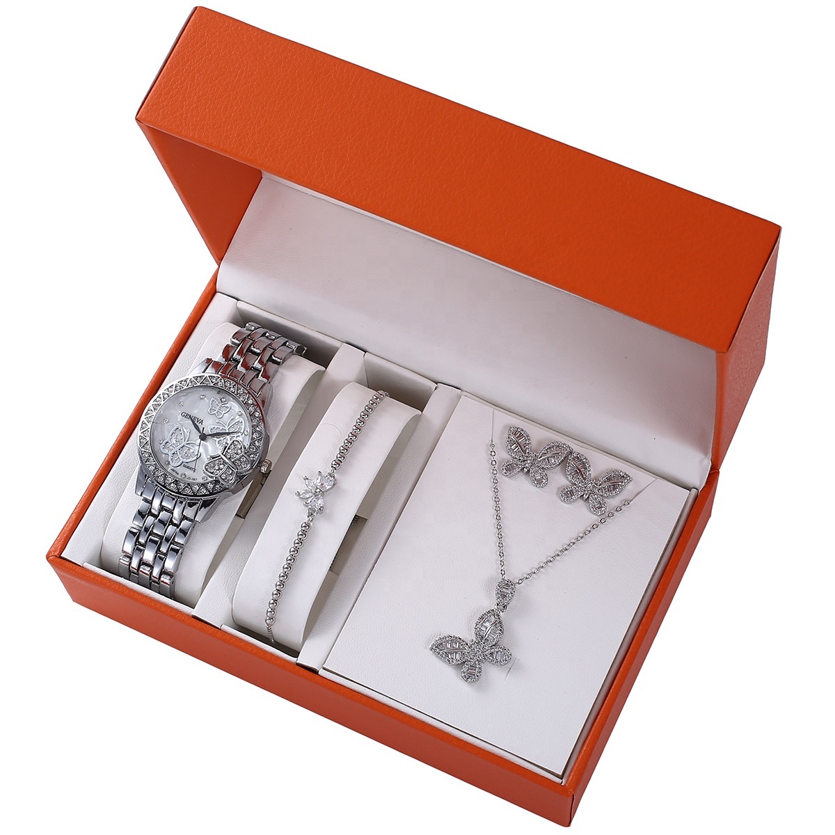 Five piece watch set lab diamonds family pack 5 1/4Ct Cushion Cut 5-Stone Diamond Wedding Anniversary Ring  main image 3