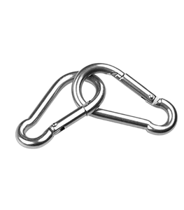 Seyahat büyük karabina klip yaylı çantanıza kanca 304 paslanmaz çelik çırpıda kanca için Fit spor salonu - Product Image 3