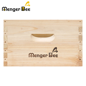American Warehouse Stock New Menger Bee Langstroth Beehive 10 Frame Deep Box Fir Wood 20mm Thickness Dovetail Joint Unassembled - Product Image 4