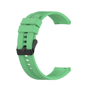 Nouvel arrivage, bracelet en Silicone coloré de 20mm avec boucle noire, bracelet de montre pour <span class=keywords><strong>Huawei</strong></span> Watch <span class=keywords><strong>GT2</strong></span> <span class=keywords><strong>42mm</strong></span> - Product Image 2