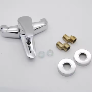 Хромированный Одноручный Термостатический смеситель для ванной - Product Image 5