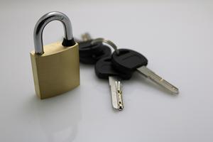 सुरक्षा वाटरप्रूफ पैड लॉक 30 40 50 मिमी पीतल पदलॉक 4 कंप्यूटर कुंजी के साथ - Product Image 3